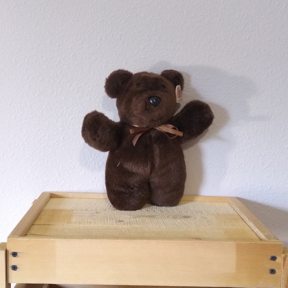 Heartline Plush Brown Teddy Bear.